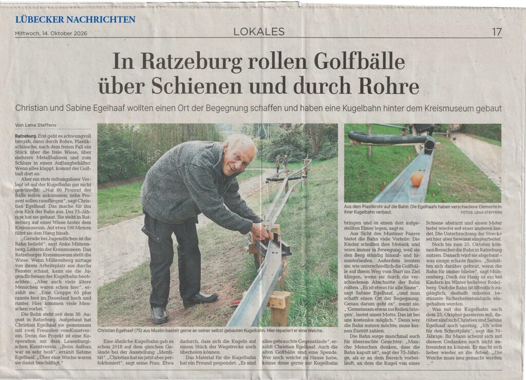 Lübecker Nachrichten vom 14.10.2026